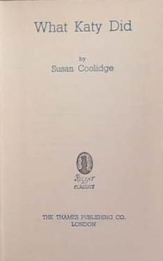 What Katy Did | 9999903285441 | Susan Colidge