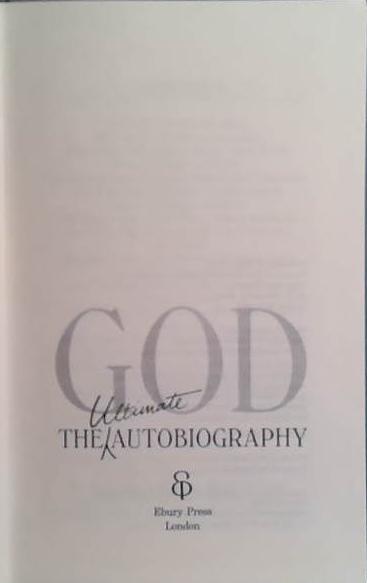 God. The Ultimate Autobiography | 9999903489405 | Jeremy Pascall