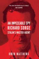 An Impeccable Spy | 9999903369790 | Owen Matthews