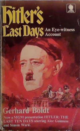 Hitler's Last Days | 9999903414650 | Gerhard Boldt