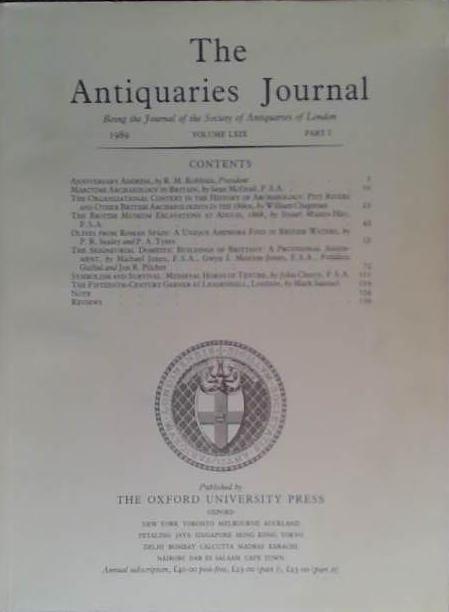 The Antiquaries Journal LXIX | 9999903475057