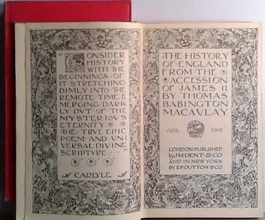 Lord Macaulay's History of England Volume 1 and 2 | 9999903410126 | Thomas Babington Macaulay