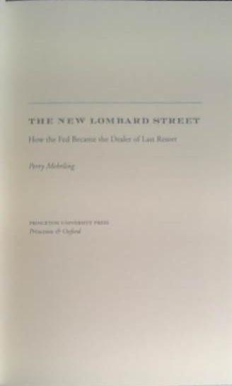 The New Lombard Street | 9999903402237 | Perry Mehrling