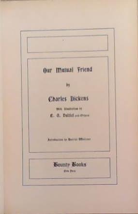 Our Mutual Friend | 9999903366898 | Charles Dickens