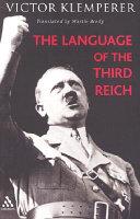 The Language of the Third Reich | 9999903311836 | Victor Klemperer