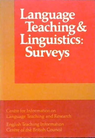 Language Tching Lingstcs Surv | 9999902851821 | CILT