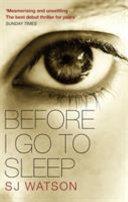 Before I Go to Sleep | 9999903457169 | S. J. Watson