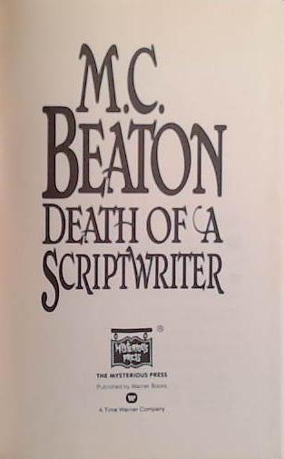 Death of a Scriptwriter | 9999903415749 | M. C. Beaton