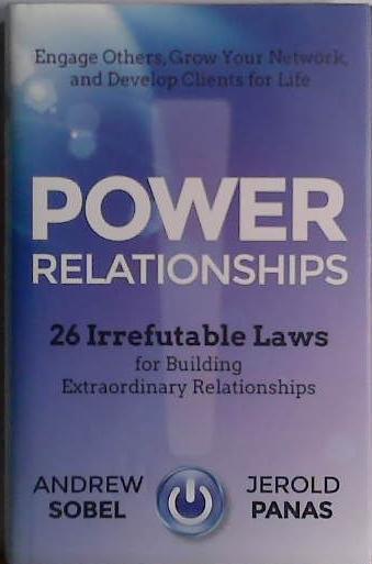 power Relationships | 9999903456056 | Andrew Sobel