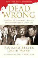Dead Wrong | 9999903383123 | Richard Belzer David Wayne