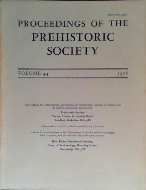 Proceedings of the Prehistoric Society Volume 44 | 9999903475026