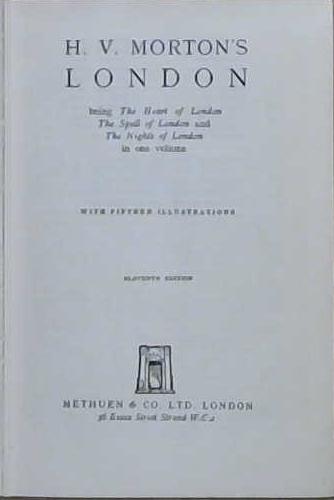 H.V. Morton's London | 9999903132707 | H.V. Morton