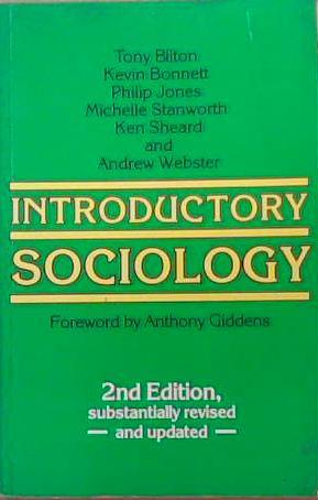 Introductory Sociology | 9999903432395 | Tony Bilton