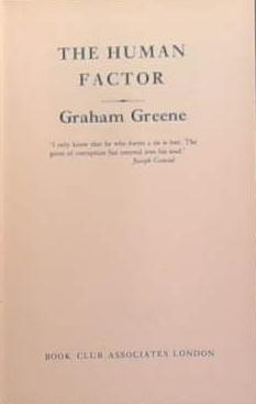 The Human Factor | 9999903297307 | Graham Greene