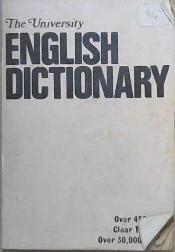 The University English Dictionary | 9999903069317