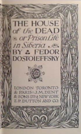 The House of the Dead | 9999903502340 | Dostoevsky, Fyodor