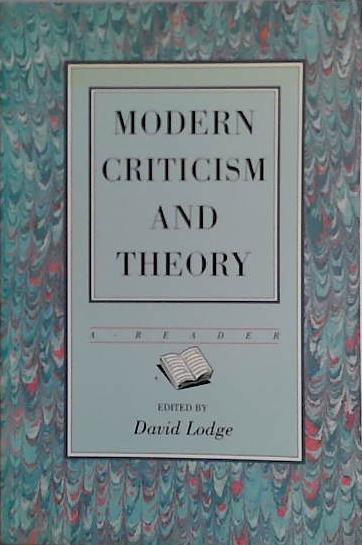 Modern criticism and theory | 9999903448747 | edited by David Lodge