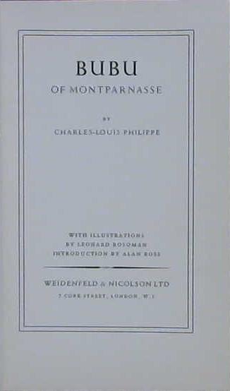 Bubu of Montparnasse | 9999903191407 | Charles-Louis Philippe
