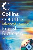 Collins COBUILD Advanced Learner's English Dictionary | 9999903423478 | John Sinclair John M. Sinclair