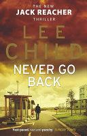 Never Go Back | 9999903448433 | Child, Lee