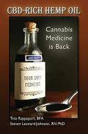 Cbd-Rich Hemp Oil | 9999903100942 | Tina Rappaport Bfa Steven Leonard-Johnson Tina Rappaport