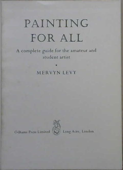 Painting For All | 9999903060659 | Levy, Mervyn