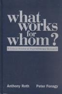 What Works for Whom? | 9999903514466 | Anthony Roth Peter Fonagy