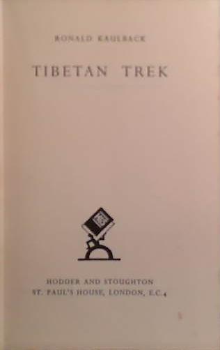 Tibetan Trek | 9999903528531 | Ronald Kaulback