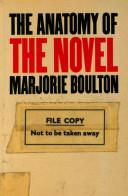 The Anotomy of the Novel | 9999903343042 | Boulton, Marjorie