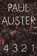 4 3 2 1 | 9999903510437 | Paul Auster