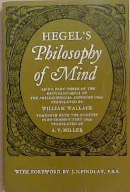 Hegel: Philosophy of Mind | 9999903323808 | Georg Wilhelm Friedrich Hegel