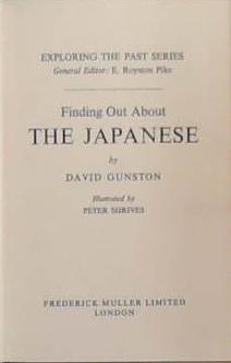 Finding Out About the Japanese | 9999903388777 | David Gunston