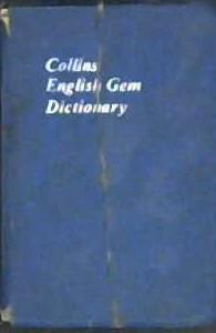 Collins English Gem Dictionary | 9999903015581