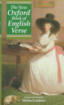 The new Oxford book of English verse, 1250-1950 | 9999903402541 | chosen and edited by Helen Gardner