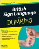 British Sign Language for Dummies | 9999903292814 | City Lit