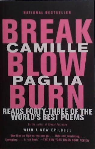 Break Blow Burn | 9999903522690 | Camille Paglia