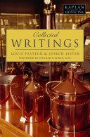 Collected Writings | 9999902618028 | Louis Pasteur Joseph Lister