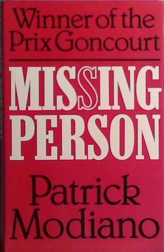 Missing Person | 9999903416531 | Patrick Modiano
