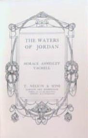 The Waters of Jordan | 9999903357339 | H.A. Vachell