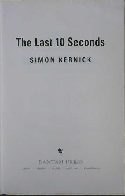 The Last 10 Seconds | 9999903080367 | Simon Kernick,