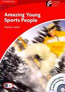 Amazing Young Sports People Level 1 Beginner/Elementary Book with CD-ROM/Audio CD Pack | 9999903097822 | Mandy Loader