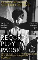 Record Play Pause | 9999902946459 | Stephen Morris