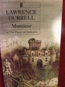 Monsieur, or, The prince of darkness | 9999903098775 | by Lawrence Durrell