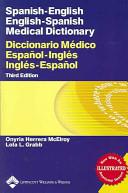Diccionario Médico Español-Inglés, Inglés-Español | 9999903075608 | Onyria Herrera McElroy Lola L. Grabb