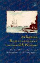 Nelsonian Reminiscences | 9999902727683 | George Samuel Parsons