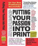 Putting Your Passion Into Print | 9999903061304 | Arielle Eckstut David Sterry