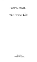 The crocus list | 9999902502556 | Gavin Lyall