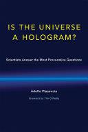 Is the Universe a Hologram? | 9999903102502 | Adolfo Plasencia