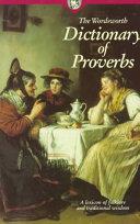 The Wordsworth Dictionary of Proverbs | 9999902851913 | G. L. Apperson,