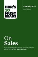 HBR's 10 Must Reads on Sales | 9999903093893 | Harvard Business Review Philip Kotler Manish Goyal James C. Anderson
